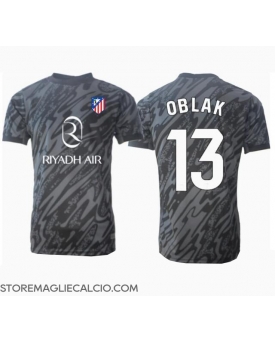 Atletico Madrid Jan Oblak #13 Portiere Maglia Gara Casa Repliche 2024-25